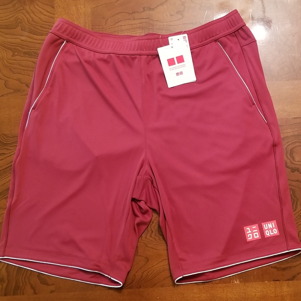Uniqlo Roger Federer Dry-Ex Tennis Short (Red)